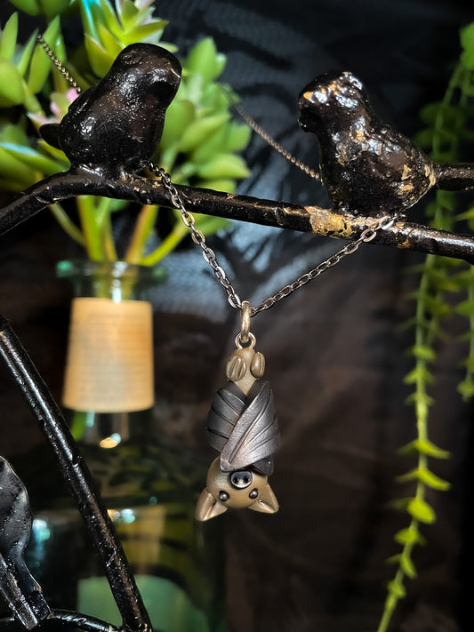 Hanging Bat Necklace